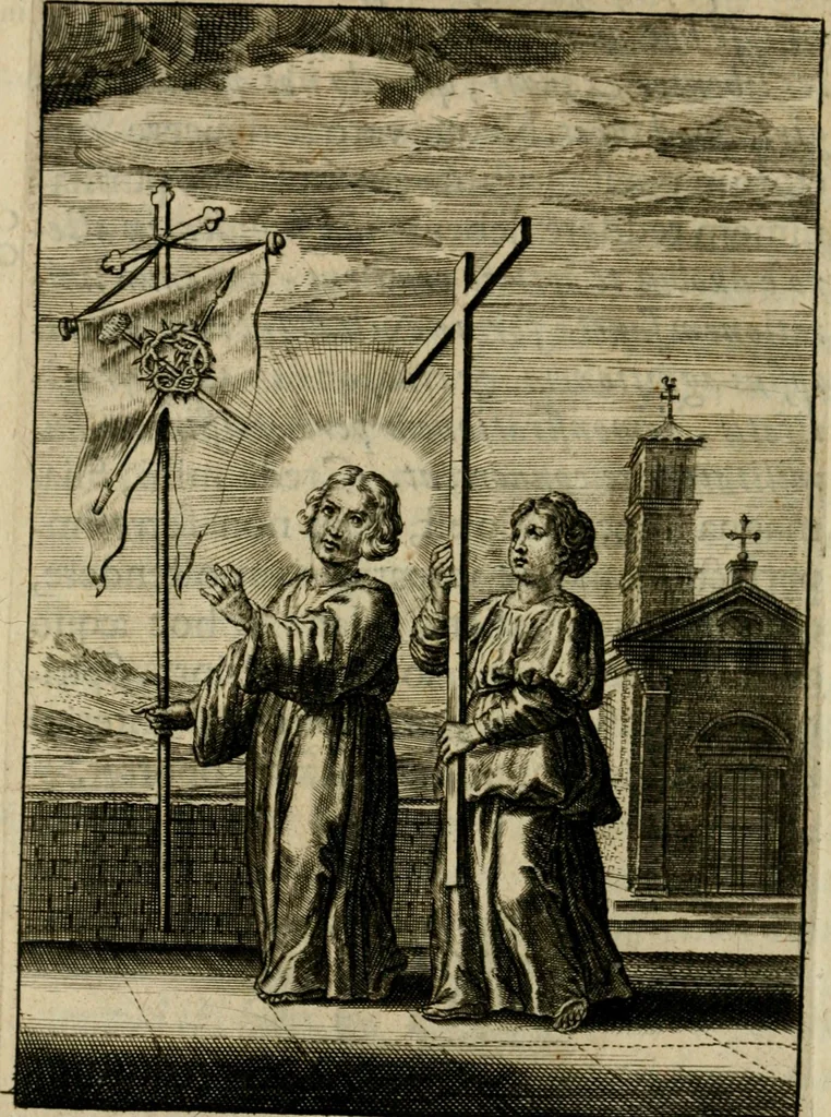 An illustration from Regia via crucis, 1635, leaf 299