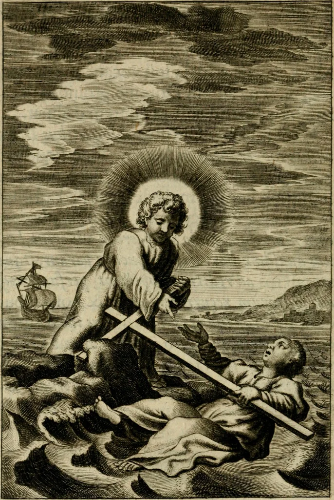 An illustration from Regia via crucis, 1635, leaf 363