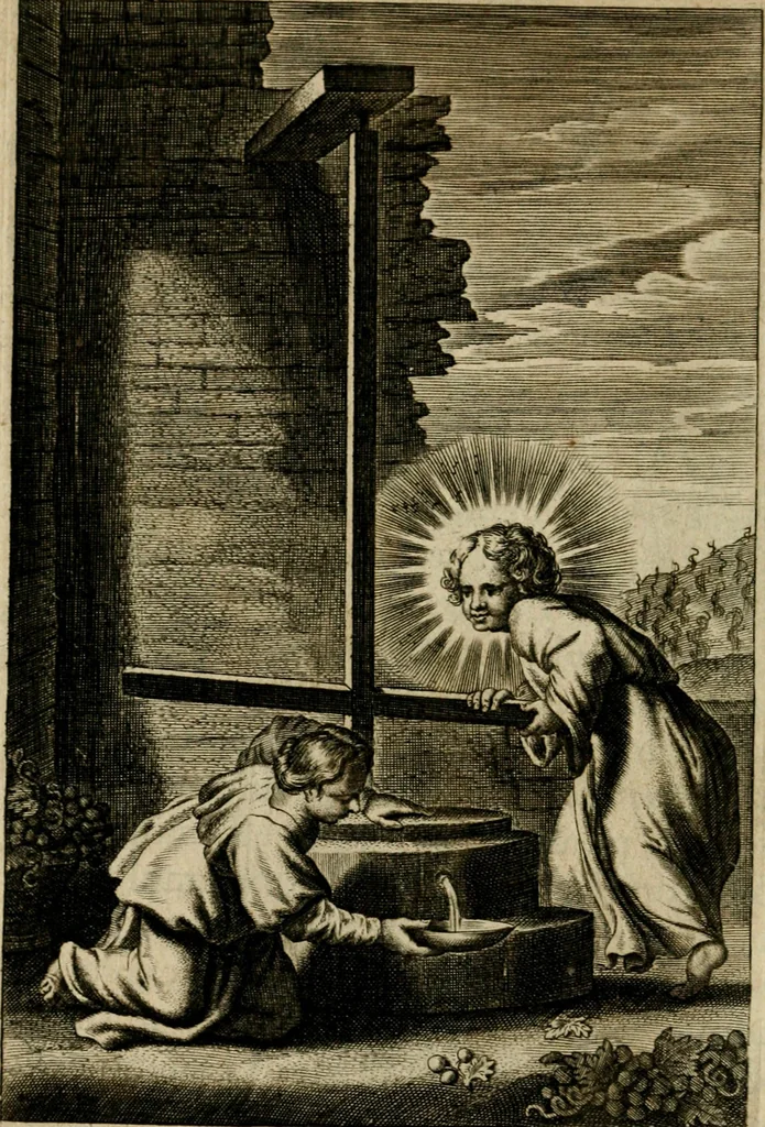 An illustration from Regia via crucis, 1635, leaf 371