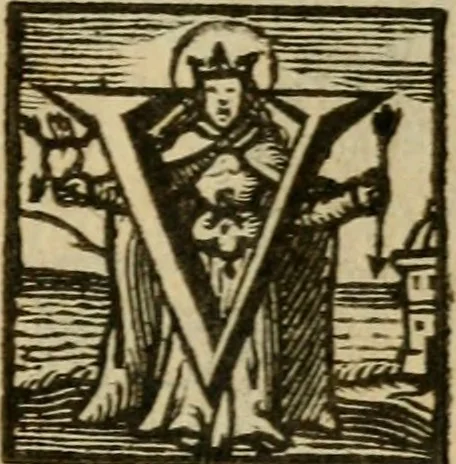 An illustration from Regia via crucis, 1635, leaf 386
