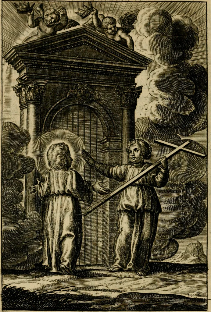 An illustration from Regia via crucis, 1635, leaf 439