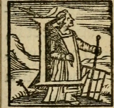 An illustration from Regia via crucis, 1635, leaf 44
