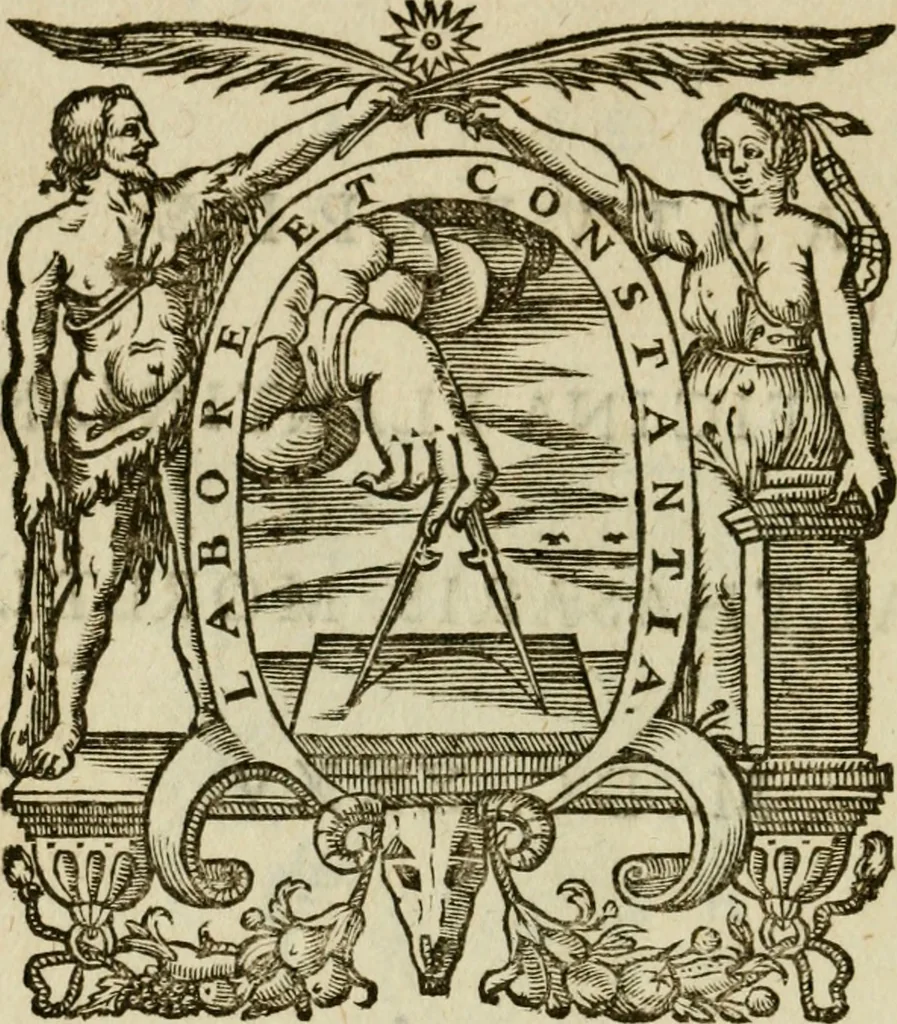 An illustration from Regia via crucis, 1635, leaf 473