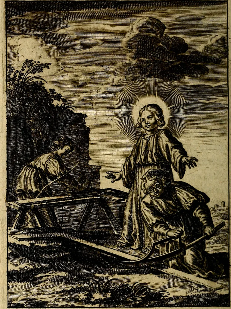 An illustration from Regia via crucis, 1635, leaf 211