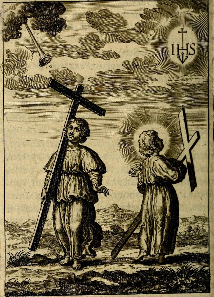 An illustration from Regia via crucis, 1635, leaf 229