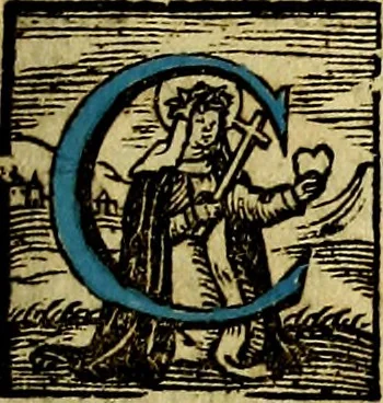 An illustration from Regia via crucis, 1635, leaf 24