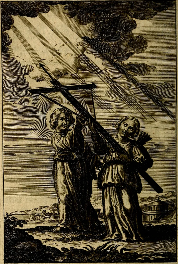 An illustration from Regia via crucis, 1635, leaf 263