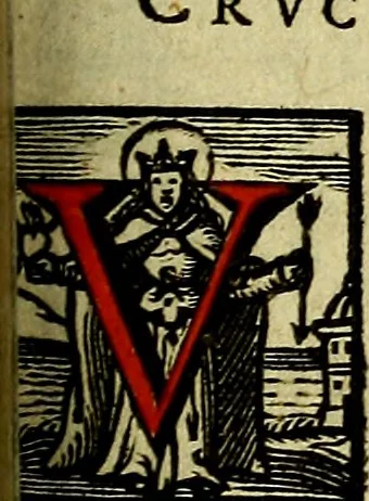 An illustration from Regia via crucis, 1635, leaf 386