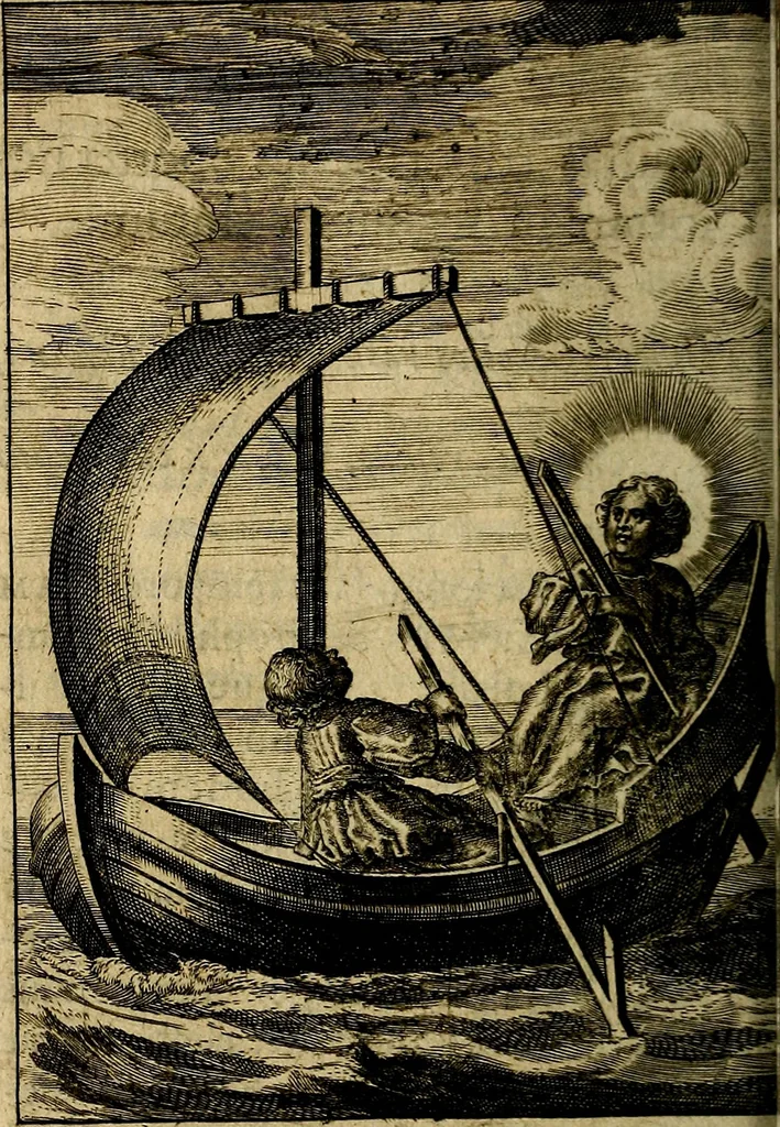 An illustration from Regia via crucis, 1635, leaf 413