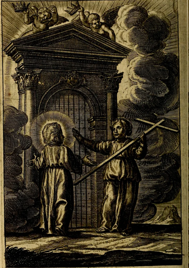 An illustration from Regia via crucis, 1635, leaf 439