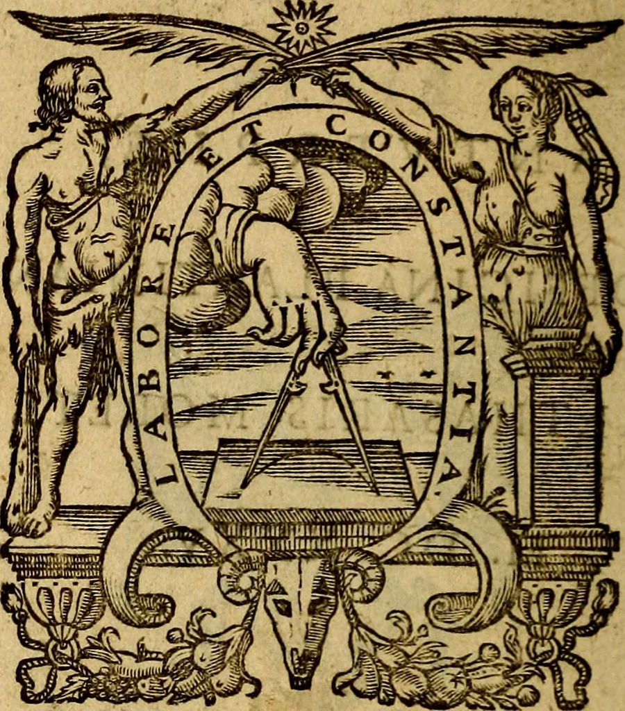 An illustration from Regia via crucis, 1635, leaf 473