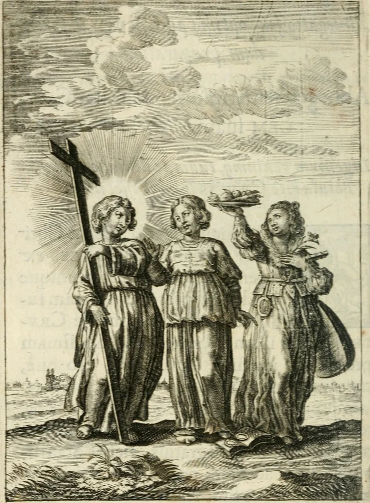 An illustration from Regia via crvcis, 1635, leaf 147