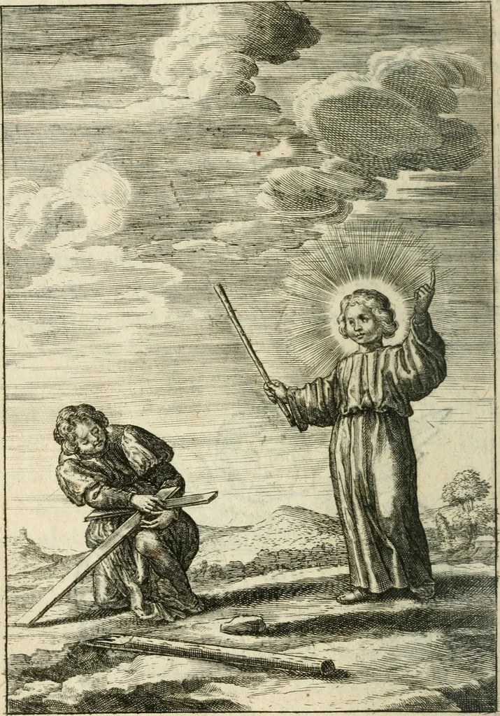 An illustration from Regia via crvcis, 1635, leaf 219