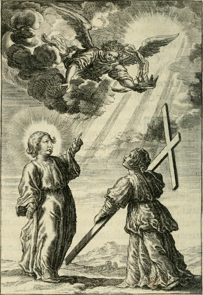 An illustration from Regia via crvcis, 1635, leaf 247