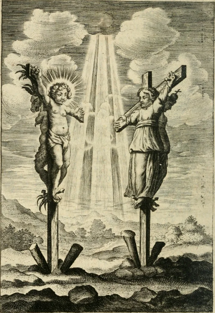 An illustration from Regia via crvcis, 1635, leaf 315