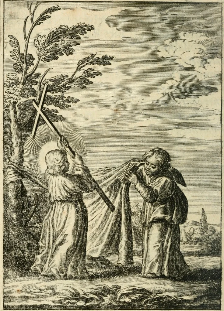 An illustration from Regia via crvcis, 1635, leaf 347