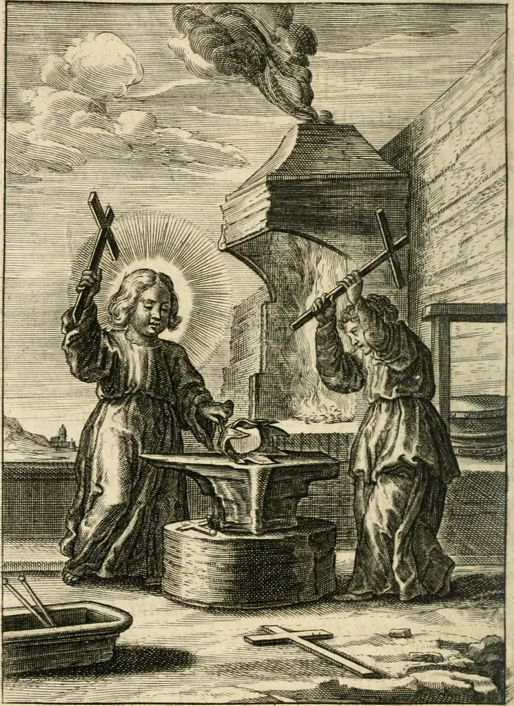 An illustration from Regia via crvcis, 1635, leaf 387