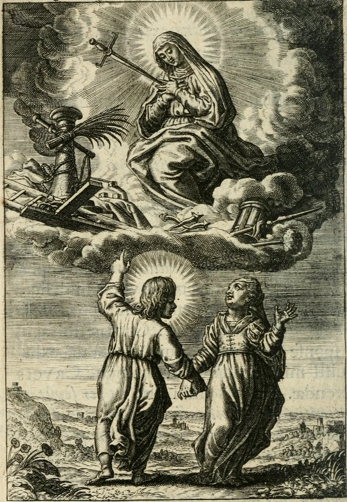 An illustration from Regia via crvcis, 1635, leaf 75