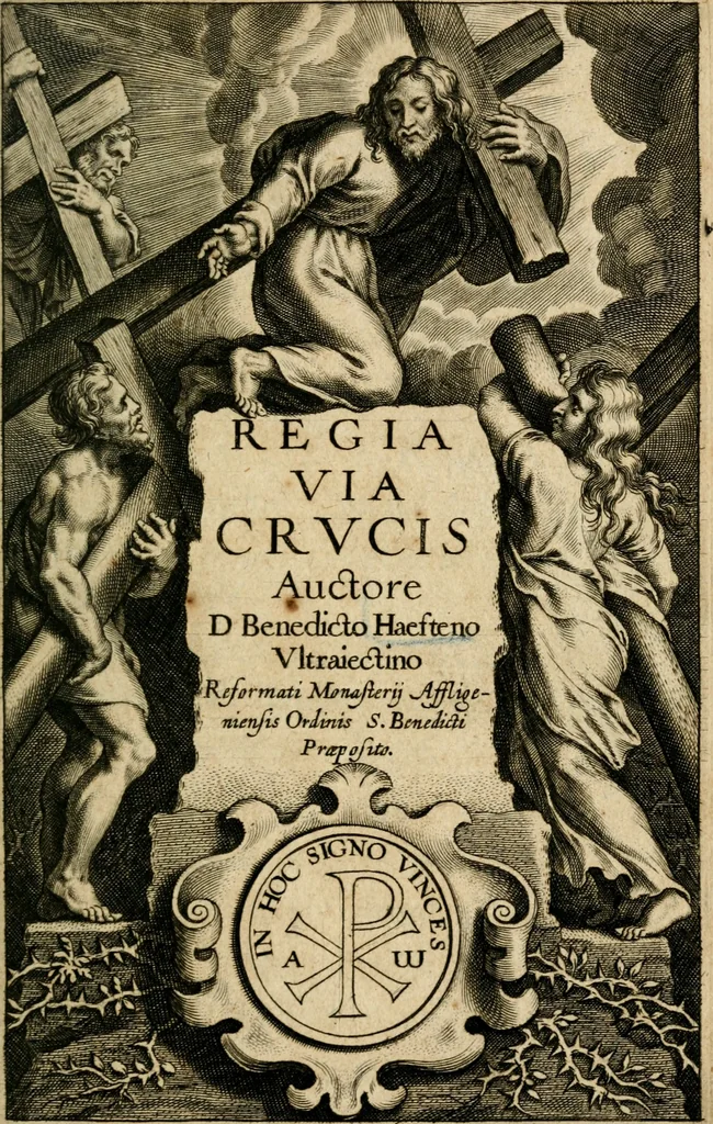 An illustration from Regia via crvcis, 1635, leaf 8