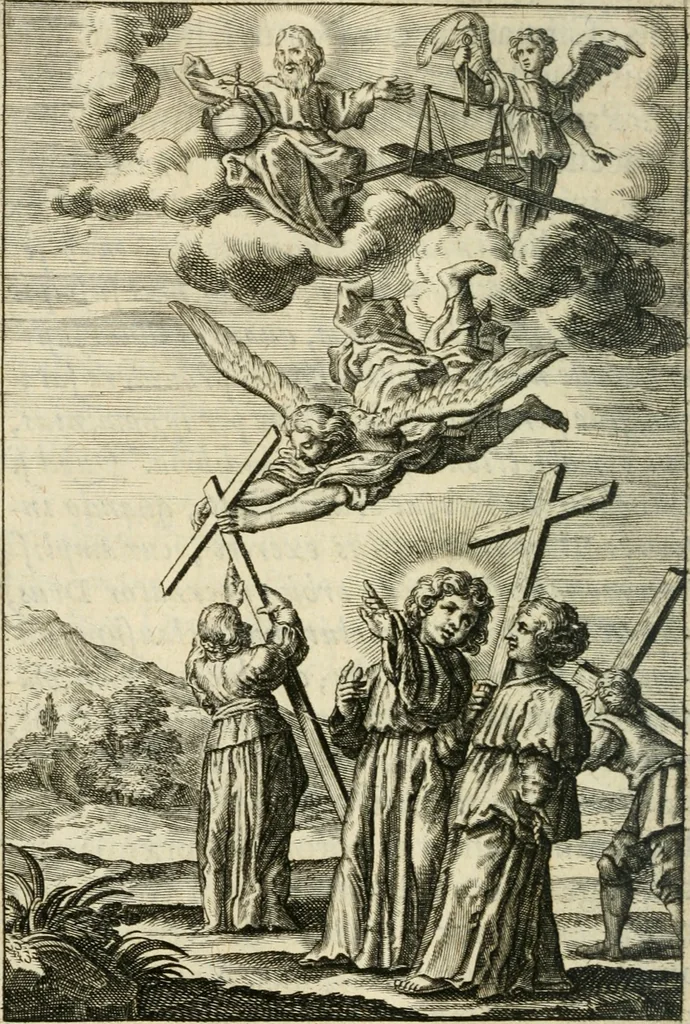 An illustration from Regia via crvcis, 1635, leaf 91