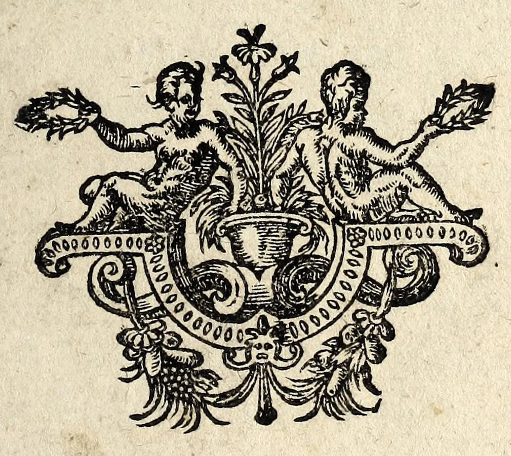 An illustration from Regicidivm detestatvm, qvæsitvm, præcavtvm. Clarissimo viro Emerico Reginaldo amplissimo in Pictonum curia præsidi, & ad Lvdovicvm XIII., 1610, leaf 1