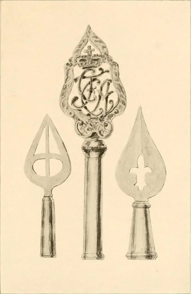 An illustration from Regimental colors in the war of the revolution, by Gherardi Davis, 1907, leaf 110