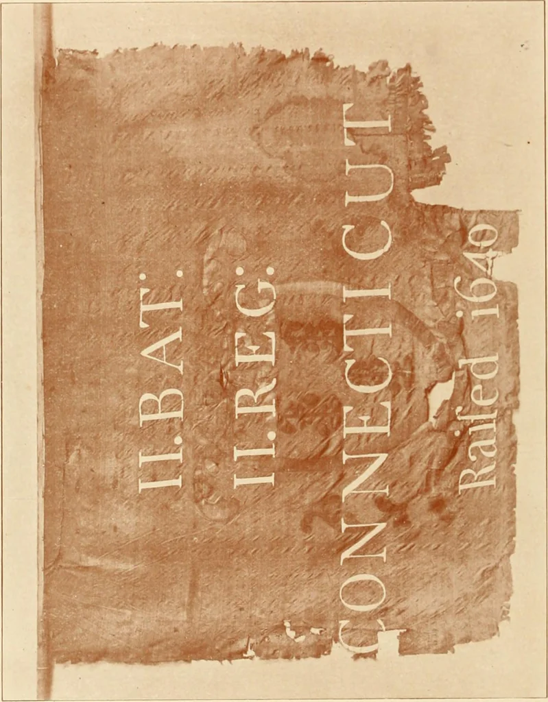 An illustration from Regimental colors in the war of the revolution, by Gherardi Davis, 1907, leaf 31