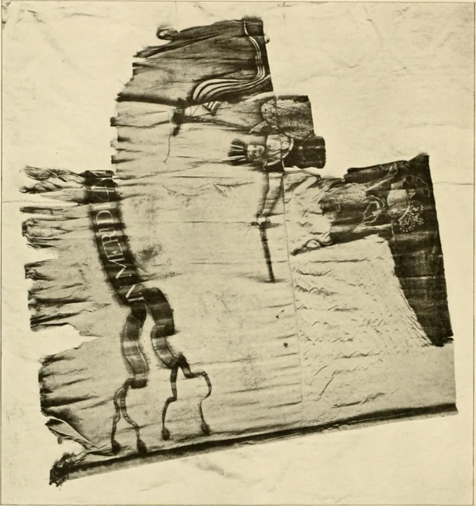 An illustration from Regimental colors in the war of the revolution, by Gherardi Davis, 1907, leaf 35