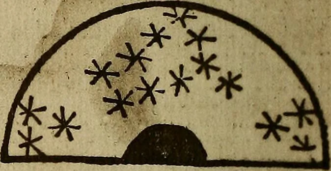 An illustration from Regimento do estrolabio e do quadrante : tractado da spera do mundo : reproduction fac-similé du seul exemplaire connu appartenant à la Bibliothèque Royale de Munich, 1914, leaf 71
