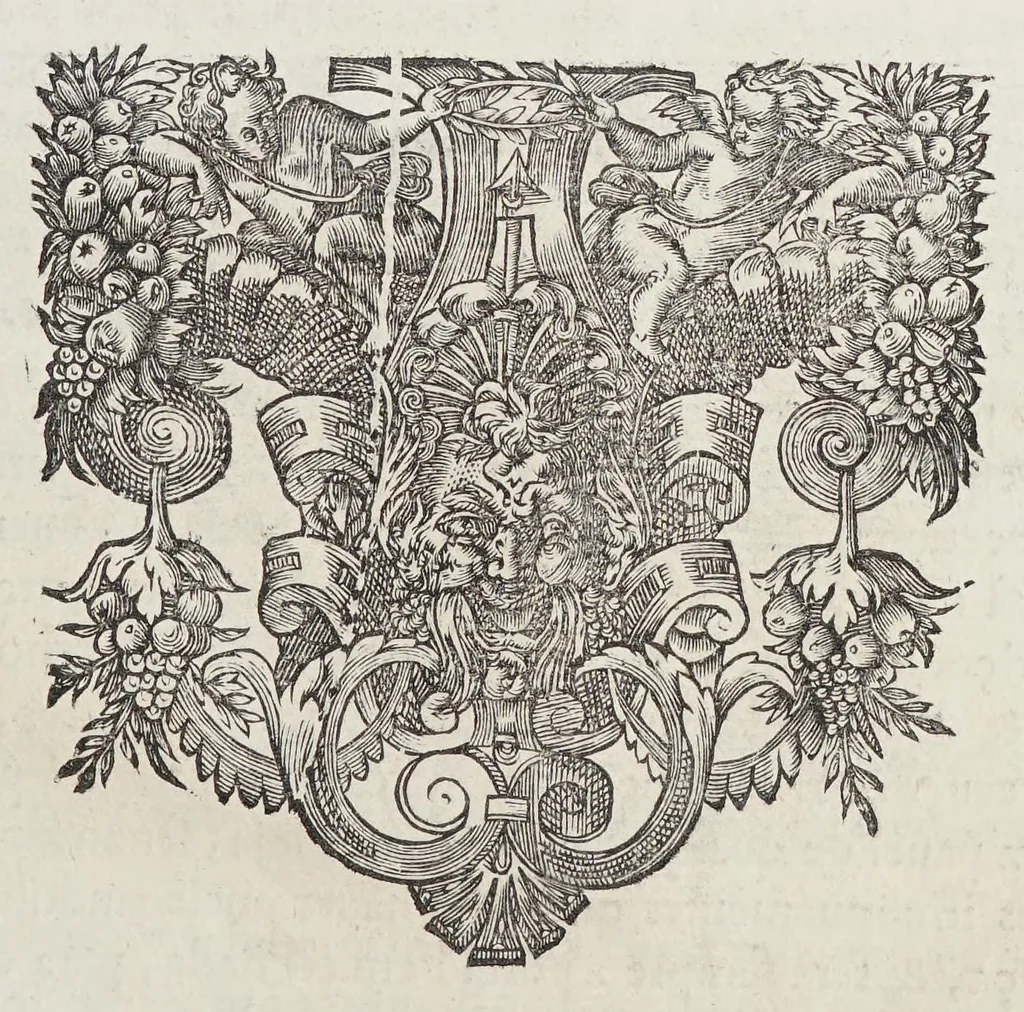 An illustration from Regimento dos Contos., 1669, leaf 107