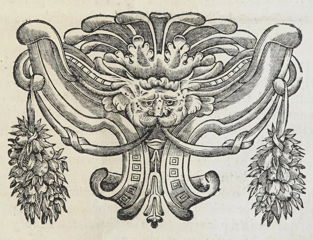 An illustration from Regimento dos Contos., 1669, leaf 36
