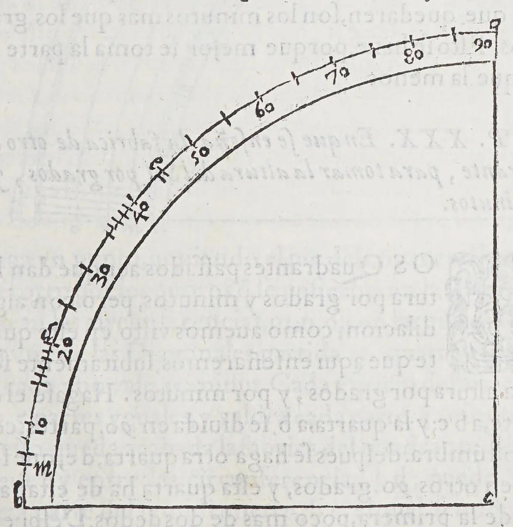 An illustration from Regimiento de nauegacion q[ue] mando haser el rei nuestro señor por orden de su Conseio Real de las Indias, 1606, leaf 159