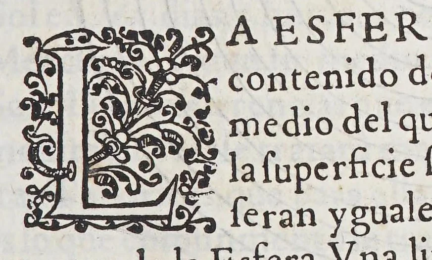 An illustration from Regimiento de nauegacion q[ue] mando haser el rei nuestro señor por orden de su Conseio Real de las Indias, 1606, leaf 17