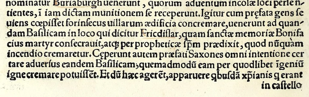 An illustration from Reginonis monachi prvmiensis Annales : non tam de Avgvstorvm vitis, qvam aliorvm Germanorvm gestis et docte et compendiose disserentes, ante sexingentos fere annos editi, 1521, leaf 72