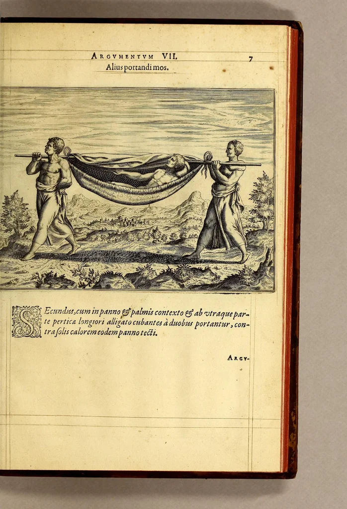 An illustration from Regnvm Congo hoc est Vera descriptio regni Africani, qvod tam ab incolis qvam Lvsitanis Congus appellatur., 1598, leaf 103