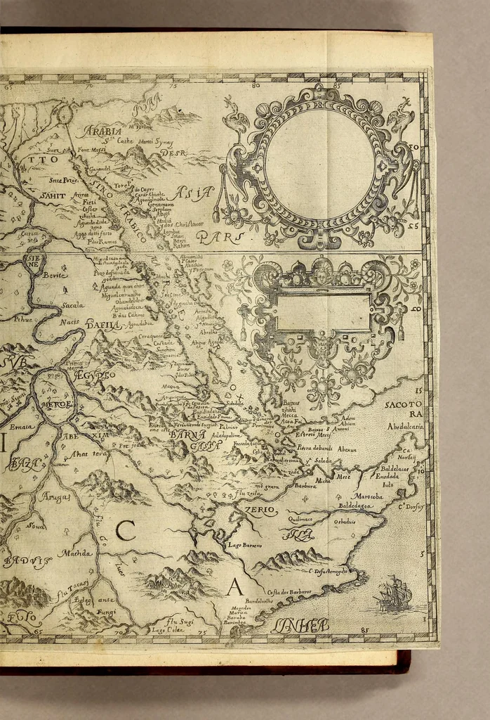 An illustration from Regnvm Congo hoc est Vera descriptio regni Africani, qvod tam ab incolis qvam Lvsitanis Congus appellatur., 1598, leaf 21
