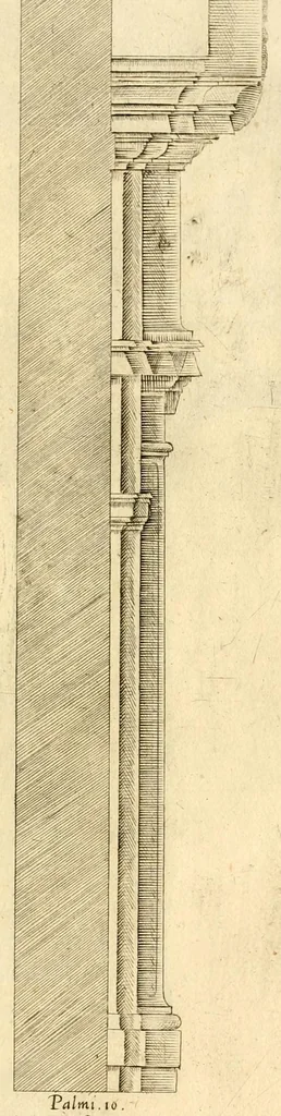 An illustration from Regola delli cinque ordini d'architettura di m. Iacomo Barozzio da Vignola : con la nuun agionta di Michelangelo Buonaroti di carte sette, leaf 101