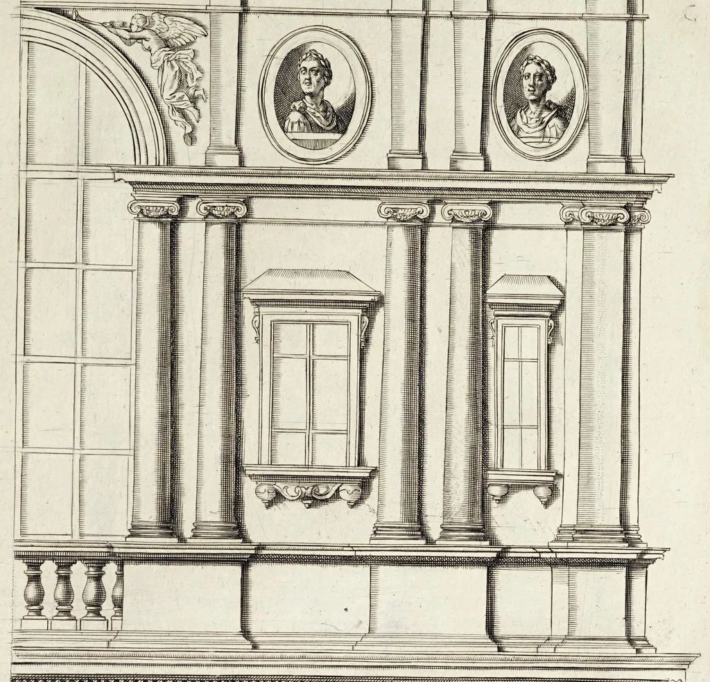An illustration from Regola delli cinque ordini d'architettura, 1629, leaf 103