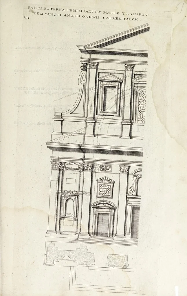 An illustration from Regola delli cinque ordini d'architettura, 1629, leaf 119