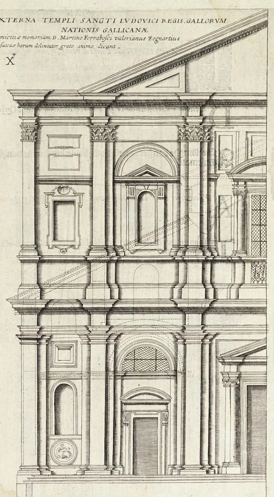 An illustration from Regola delli cinque ordini d'architettura, 1629, leaf 125