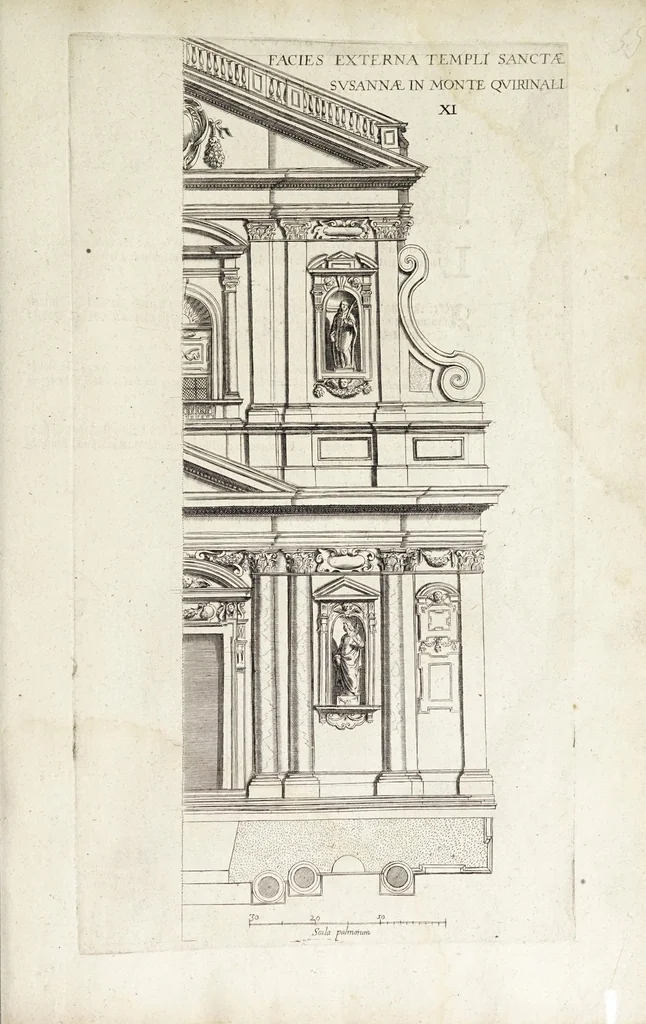 An illustration from Regola delli cinque ordini d'architettura, 1629, leaf 127