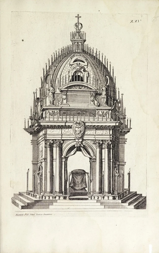 An illustration from Regola delli cinque ordini d'architettura, 1629, leaf 147