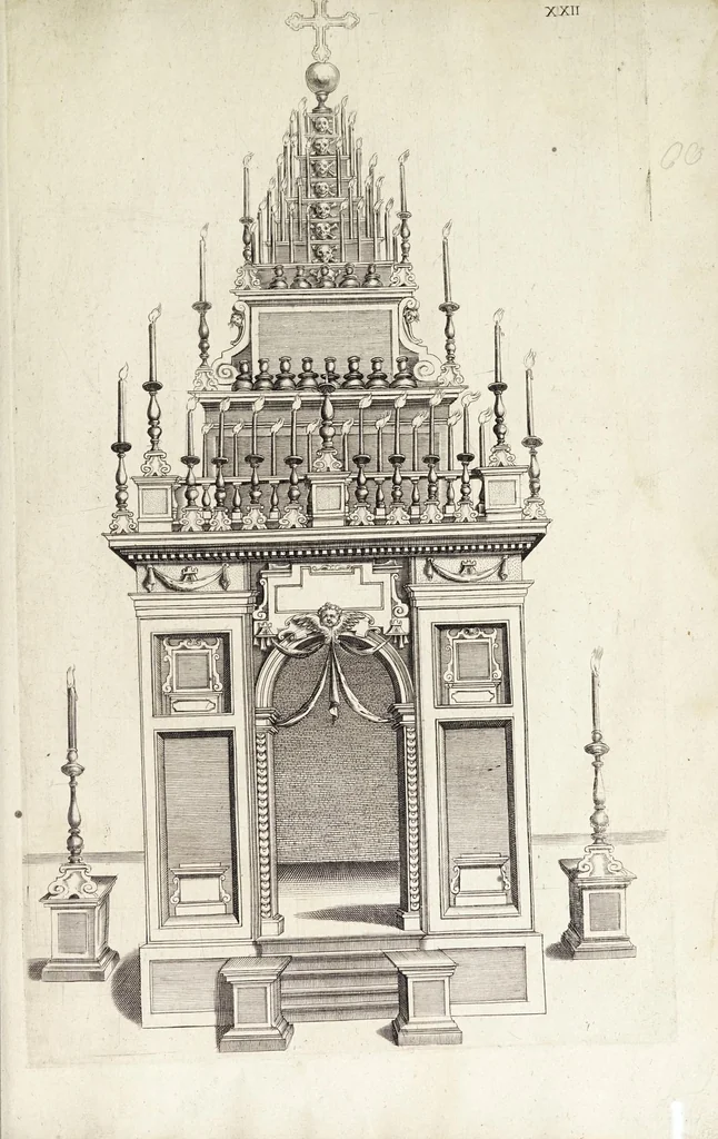 An illustration from Regola delli cinque ordini d'architettura, 1629, leaf 149