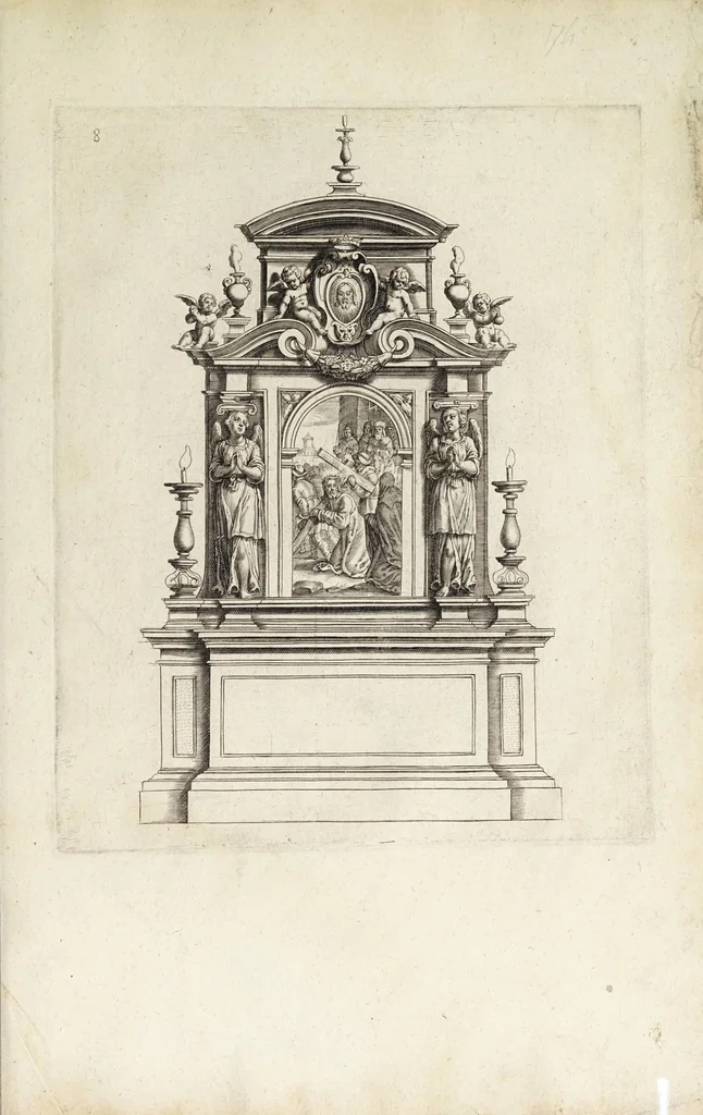 An illustration from Regola delli cinque ordini d'architettura, 1629, leaf 167