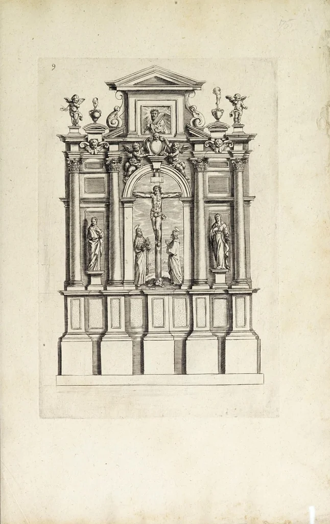 An illustration from Regola delli cinque ordini d'architettura, 1629, leaf 169