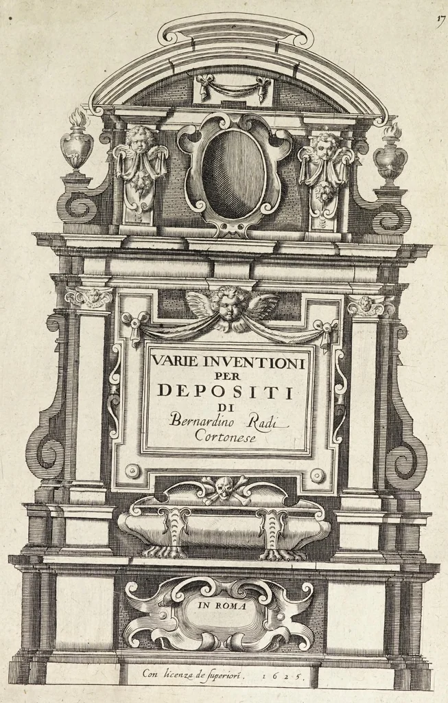 An illustration from Regola delli cinque ordini d'architettura, 1629, leaf 187