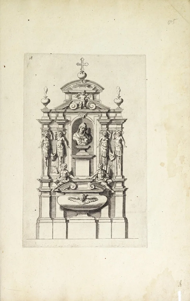 An illustration from Regola delli cinque ordini d'architettura, 1629, leaf 189