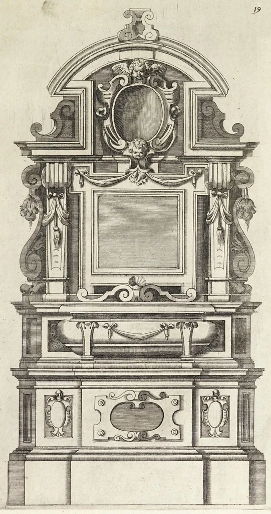 An illustration from Regola delli cinque ordini d'architettura, 1629, leaf 191
