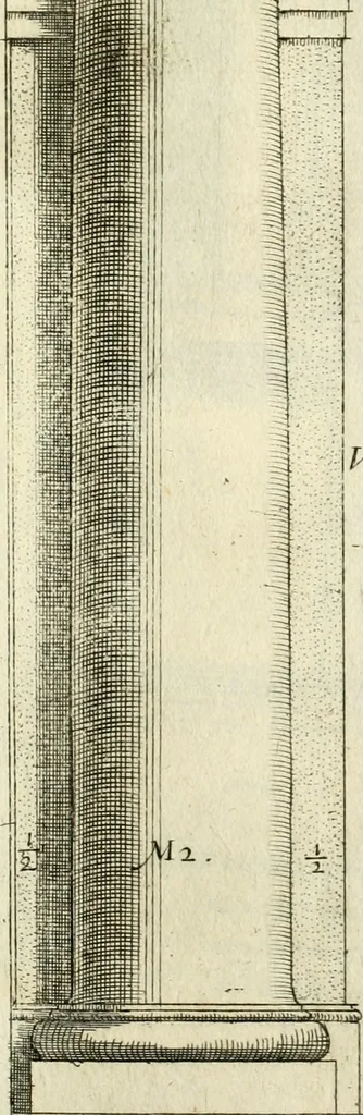 An illustration from Regola delli cinqve ordini d'architettvra, 1596, leaf 20