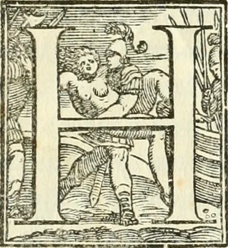An illustration from Regola delli cinqve ordini d'architettvra, 1596, leaf 4